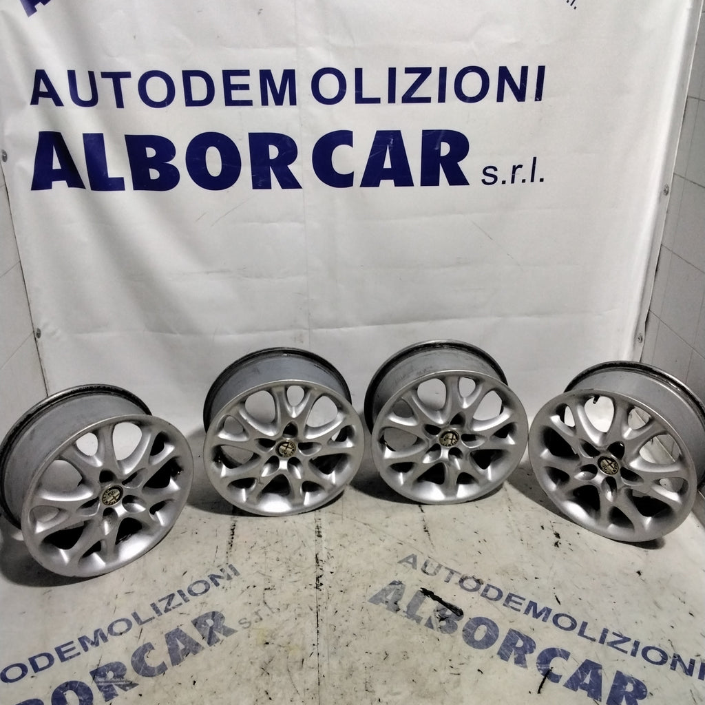 4 cerchi in lega 5 fori ALFA ROMEO 15 pollici