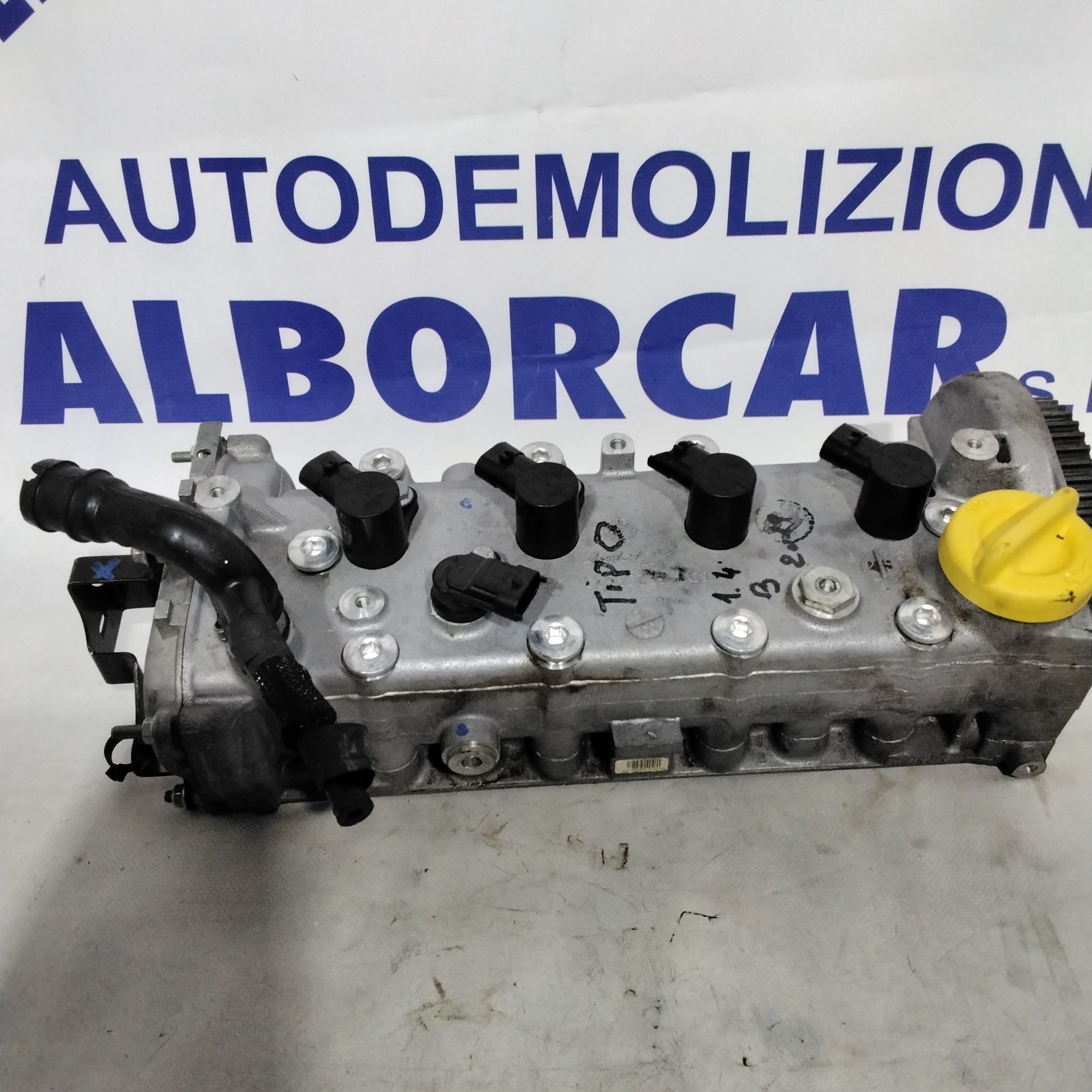 Cylinder head FIAT type 1.4 petrol code:55208533