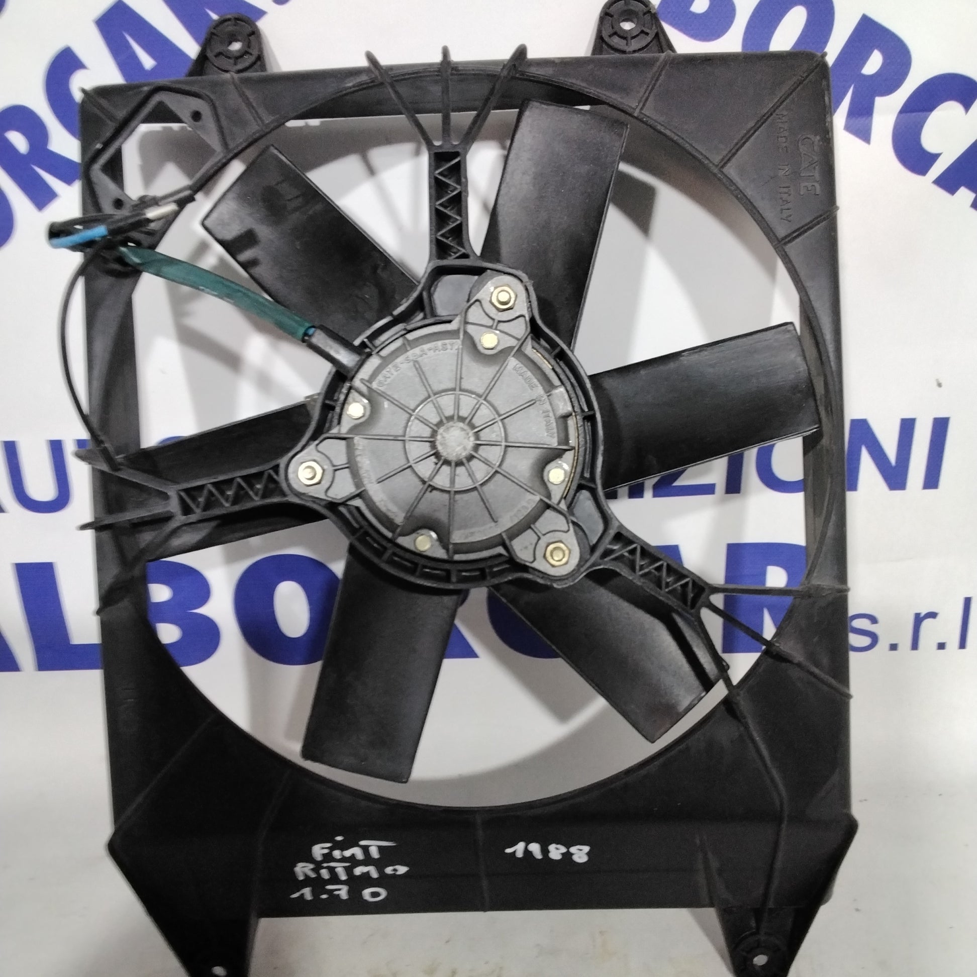 Ventilador de radiador FIAT Ritmo 1.7 diésel año 1983/19988 código:8240044