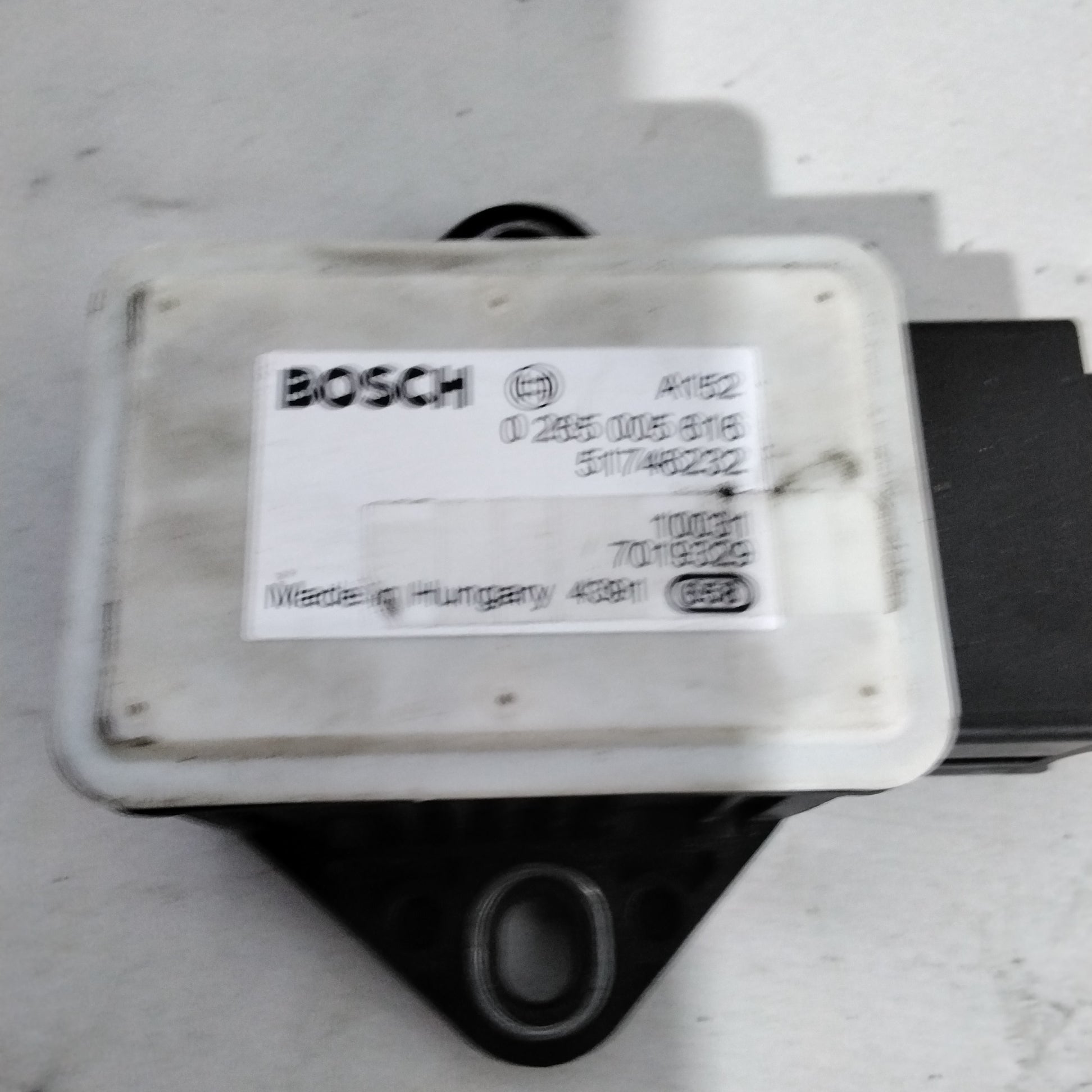 ESP Control Unit FIAT Bravo 3rd series 1.6 diesel year 2012 code:0265005616
