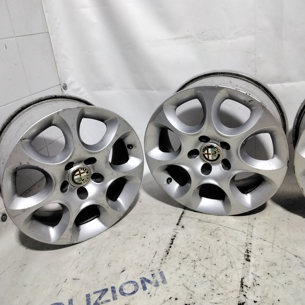 4 cerchi in lega 5 fori ALFA ROMEO 16 pollici