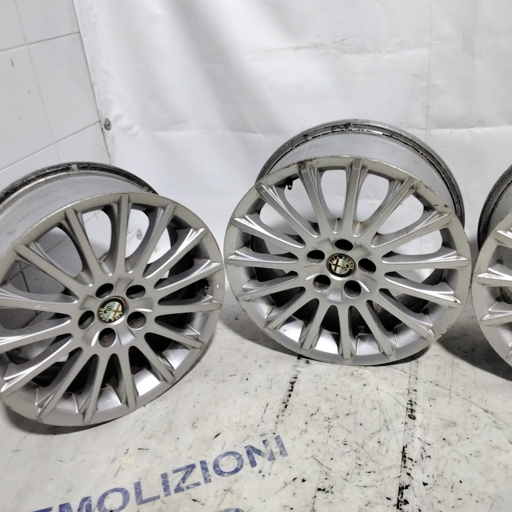 4 cerchi in lega 5 fori ALFA ROMEO 16 pollici