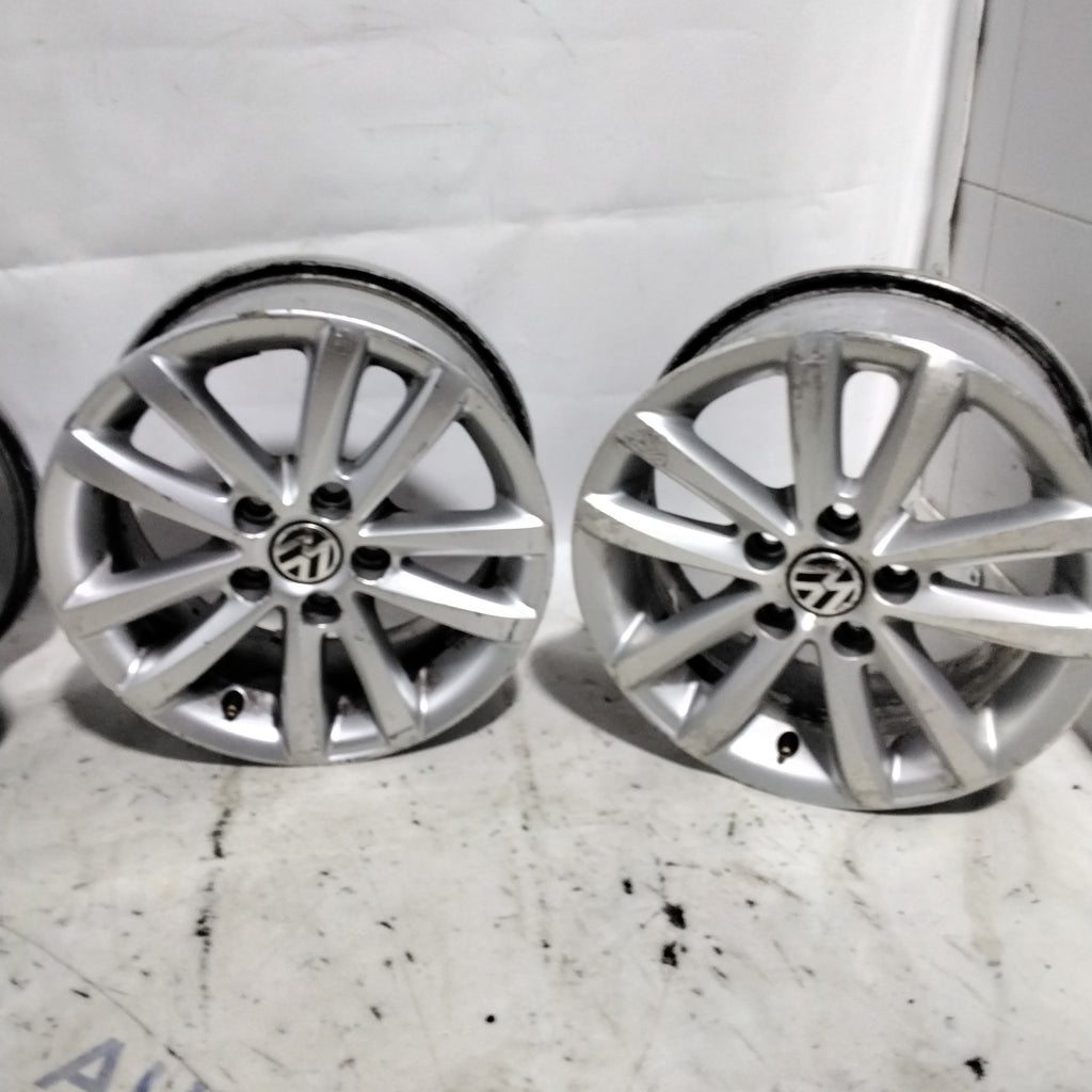 4 cerchi in lega 5 fori VOLKSWAGEN 14 pollici