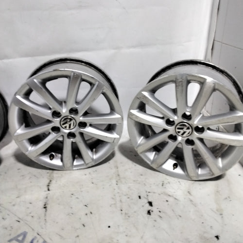 4 alloy wheels 5 holes VOLKSWAGEN 14 inches