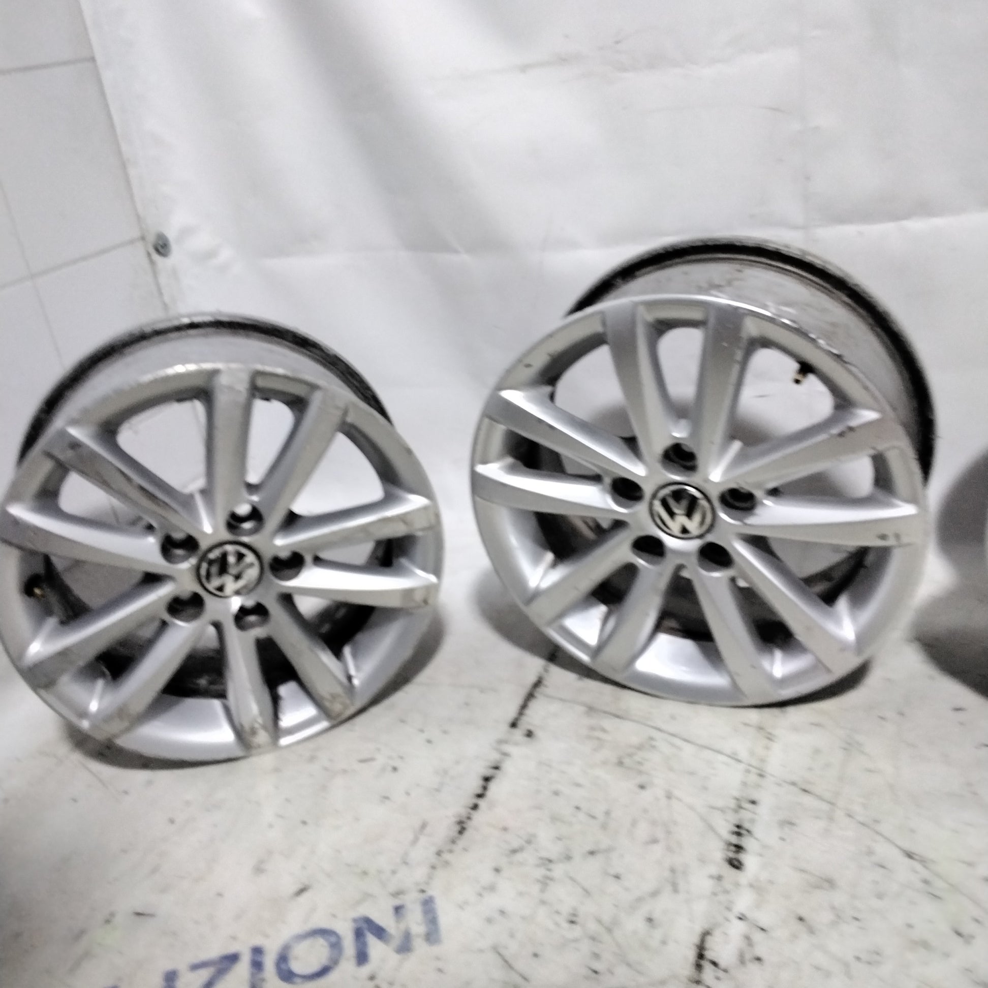 4 cerchi in lega 5 fori VOLKSWAGEN 14 pollici