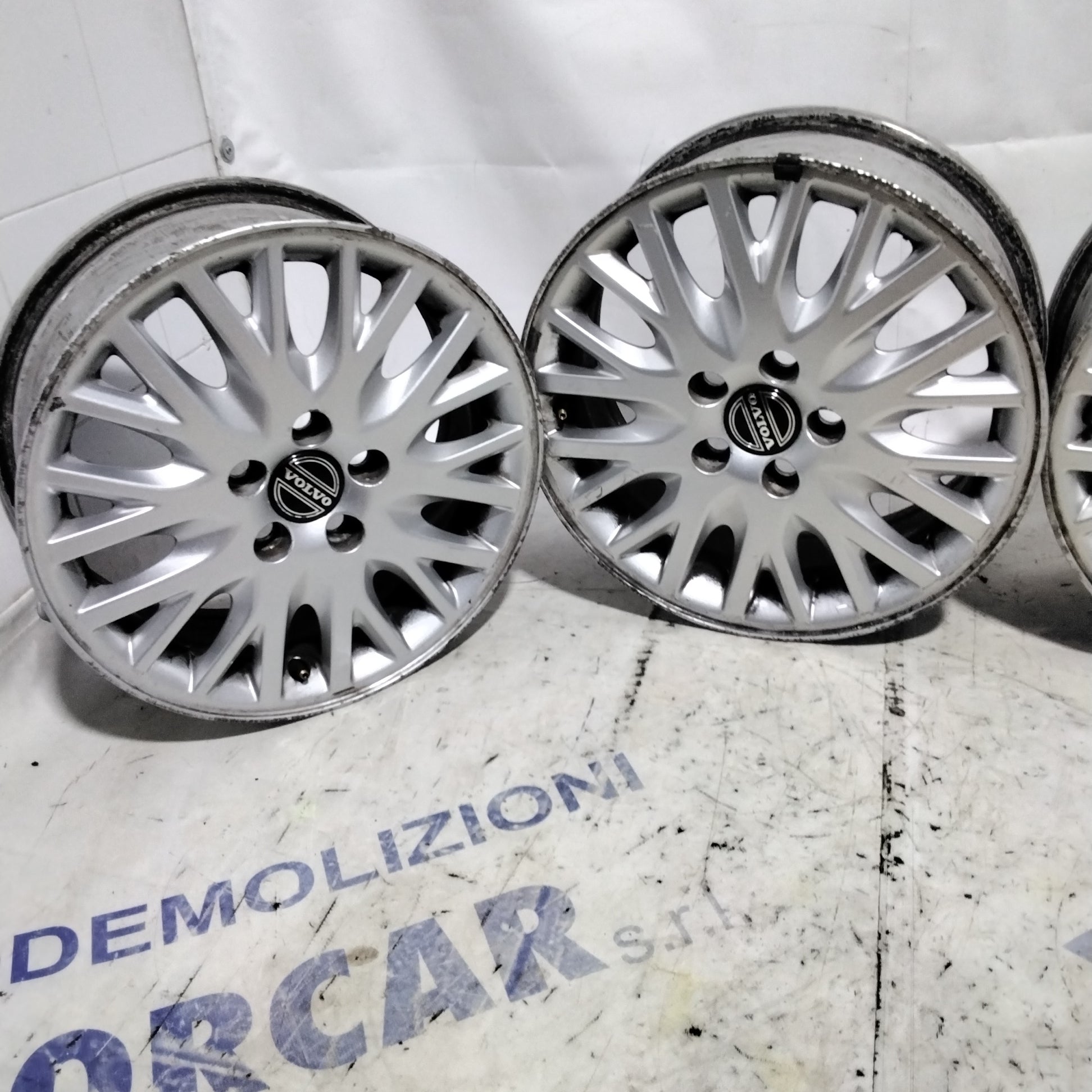 4 Cerchi in lega 5 fori VOLVO v50 16 pollici