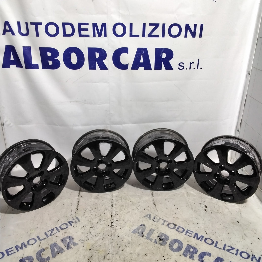4 cerchi in lega 4 fori OPEL agila 15 pollici