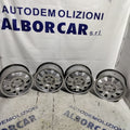 4 cerchi in lega 5 fori AUDI 15 pollici