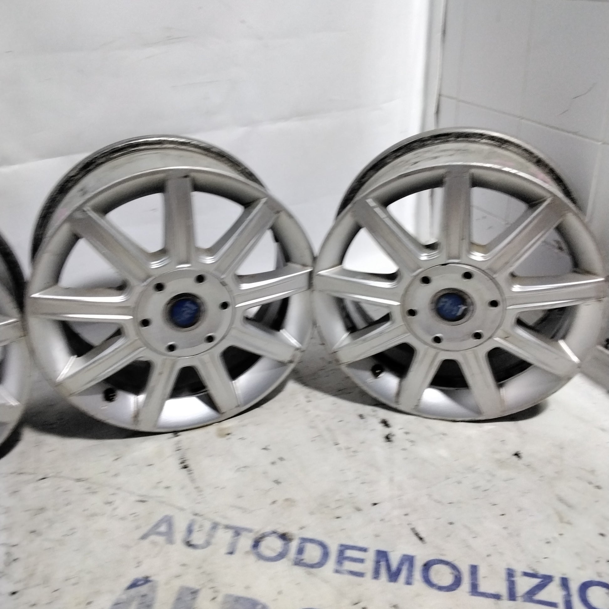 4 cerchi in lega 5 fori FIAT idea 16 pollici