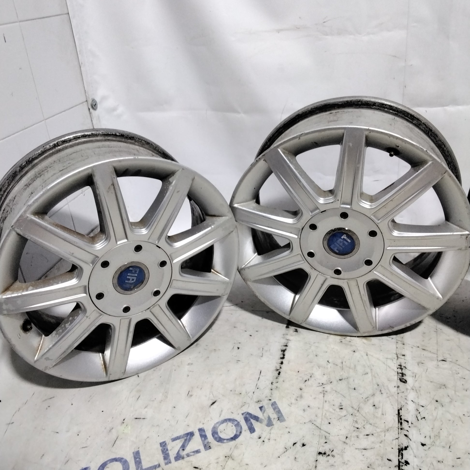 4 cerchi in lega 5 fori FIAT idea 16 pollici