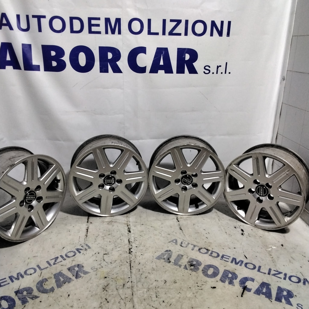 4 cerchi in lega 5 fori VOLVO s40 16 pollici