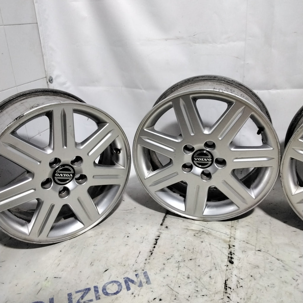 4 cerchi in lega 5 fori VOLVO s40 16 pollici