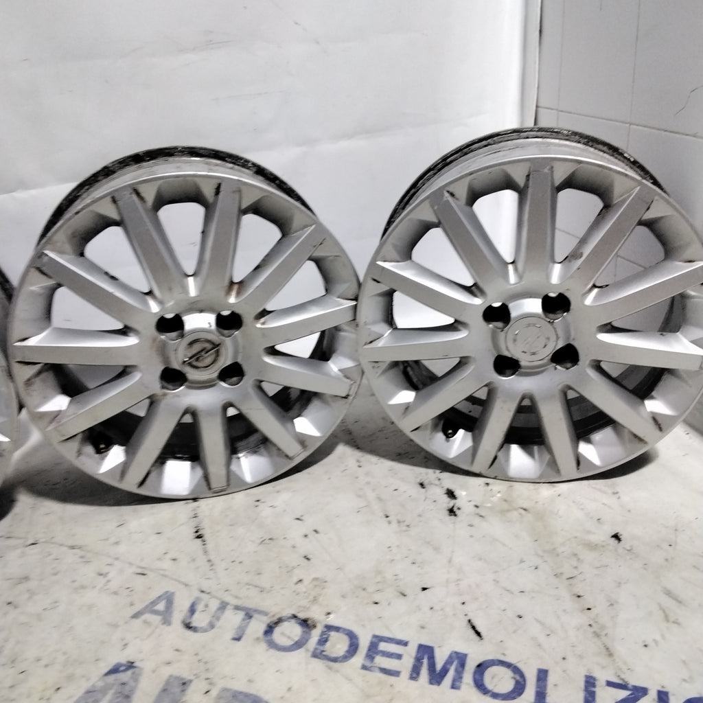 4 cerchi in lega 4 fori OPEL 16 pollici
