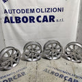 4 cerchi in lega 3 fori  smart 15 pollici