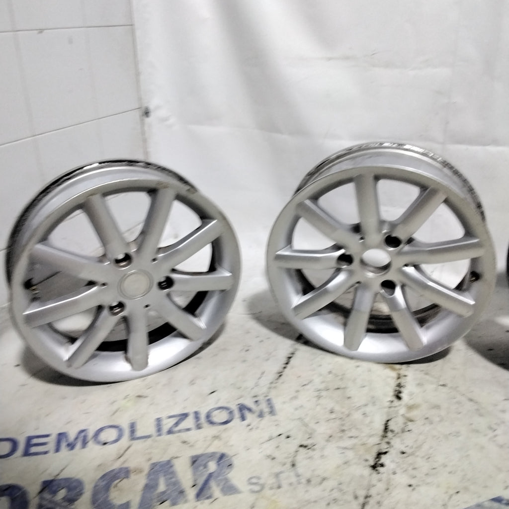 4 cerchi in lega 3 fori  smart 15 pollici
