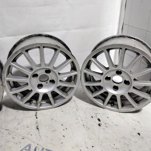 4 alloy wheels, 4-stud, for RENAULT Clio 2nd series, 15 inch, year 2001
