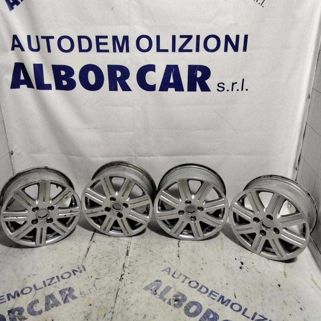 4 cerchi in lega 4 fori FORD  15 pollici