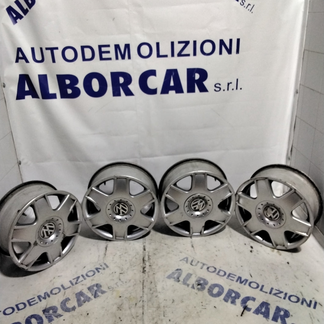 4 cerchi in lega 5 fori VOLKSWAGEN 16 pollici