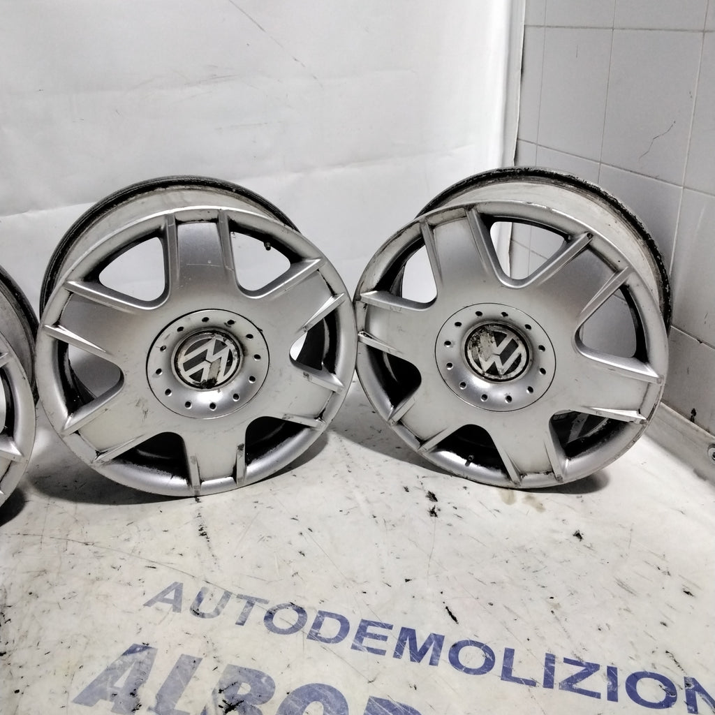 4 cerchi in lega 5 fori VOLKSWAGEN 16 pollici
