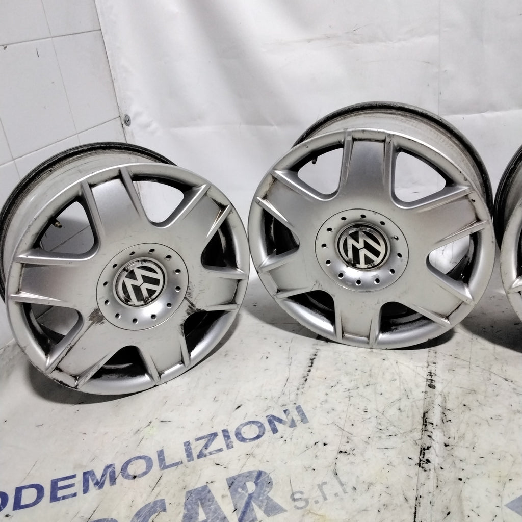 4 cerchi in lega 5 fori VOLKSWAGEN 16 pollici