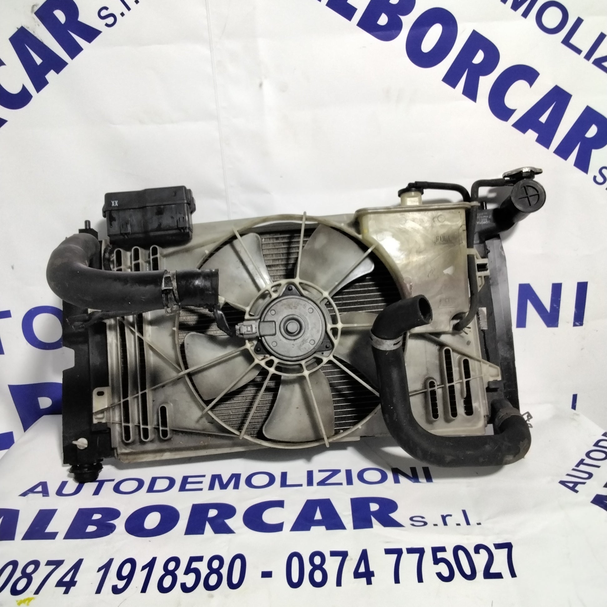 Radiador completo TOYOTA Corolla Verso 1.6 gasolina año 2007