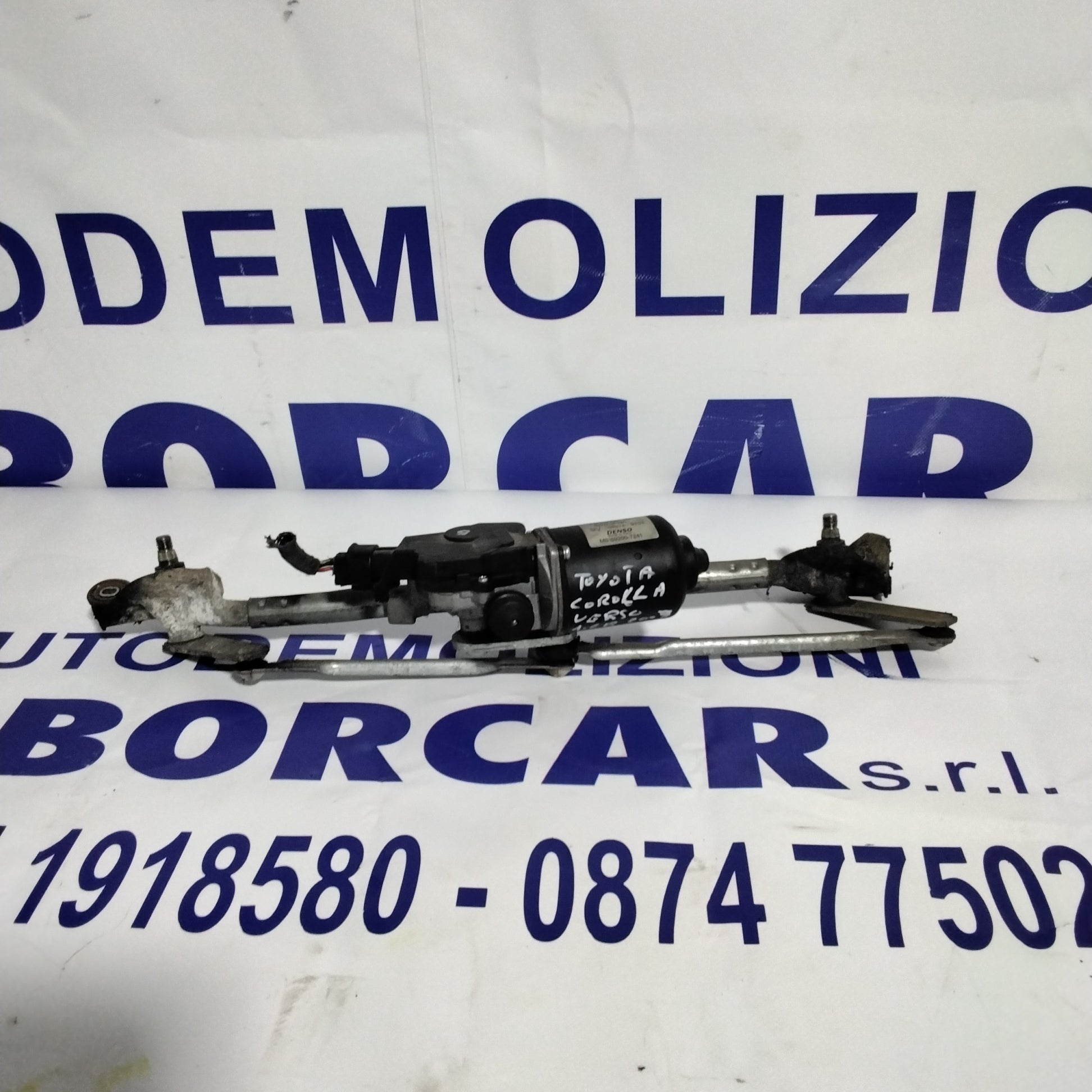 motor del limpiaparabrisas delantero TOYOTA corolla verso 1.6 gasolina año 2007 código: 851100F020 (sf1p)