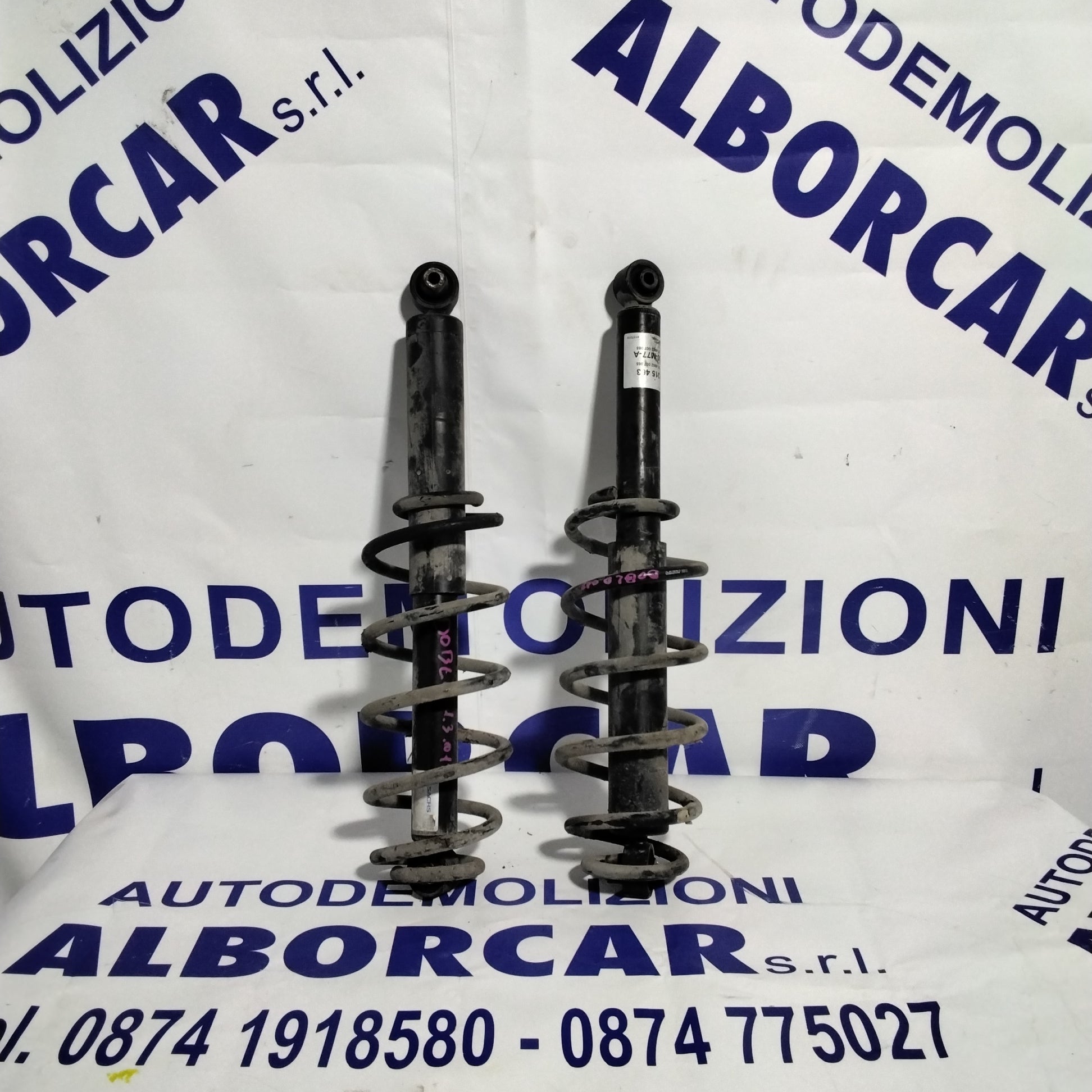 ammortizzatori (coppia) posteriore FIAT doblò 1.6 diesel anno 2012