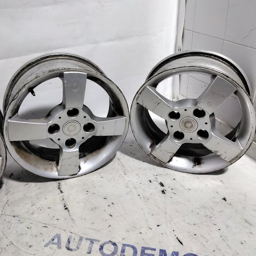 4 cerchi in lega 4 fori smart forfour 15 pollici