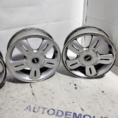 4 cerchi in lega 4 fori MINI COOPER 15 pollici