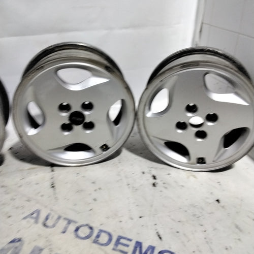 4 cerchi in lega 4 fori FIAT 14 pollici