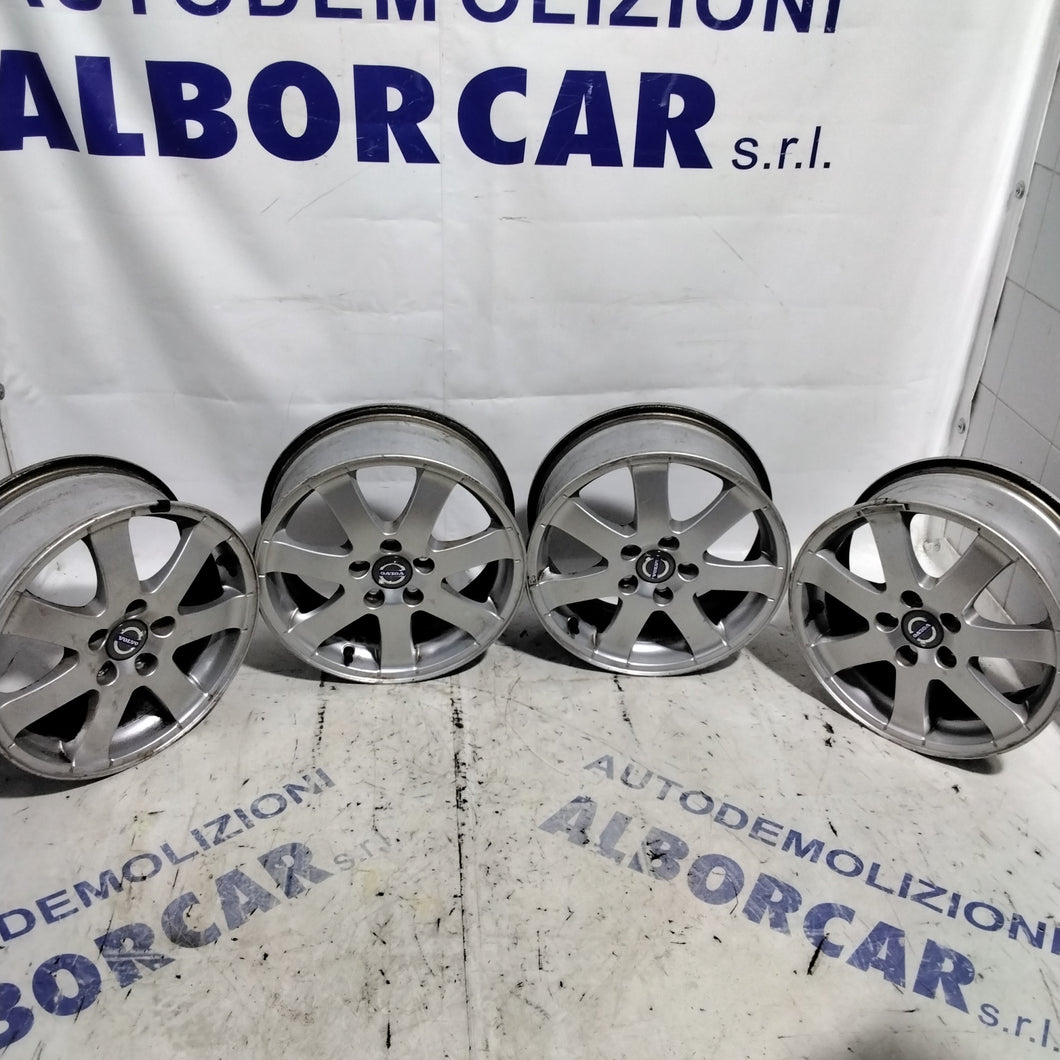 4 cerchi in lega 5 fori VOLVO s40 16 pollici anno 2010