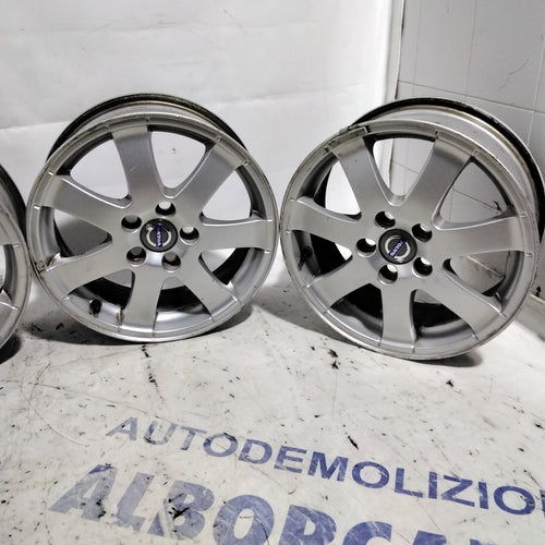 4 cerchi in lega 5 fori VOLVO s40 16 pollici anno 2010