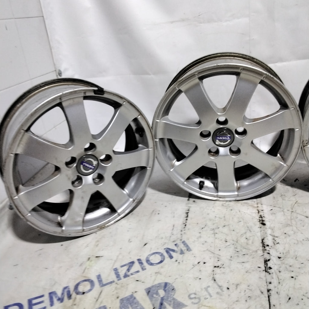 4 cerchi in lega 5 fori VOLVO s40 16 pollici anno 2010