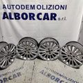 4 cerchi in lega 4 fori FIAT grande punto 17 pollici