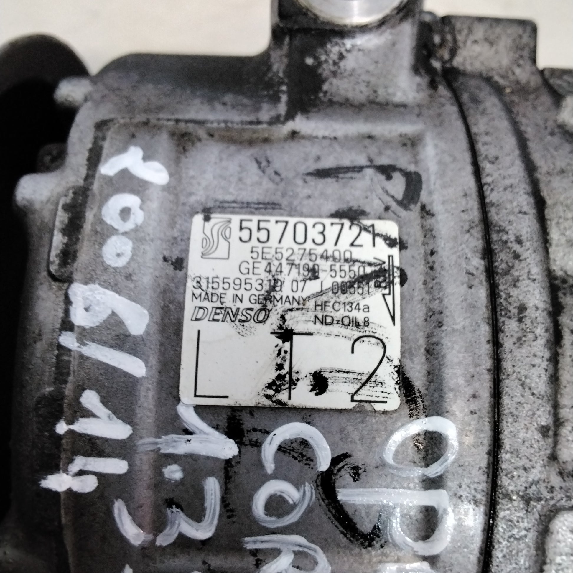 Compressore aria condizionata OPEL corsa 1.3 diesel anno 2006/2014 codice:55703721(sf14p2)