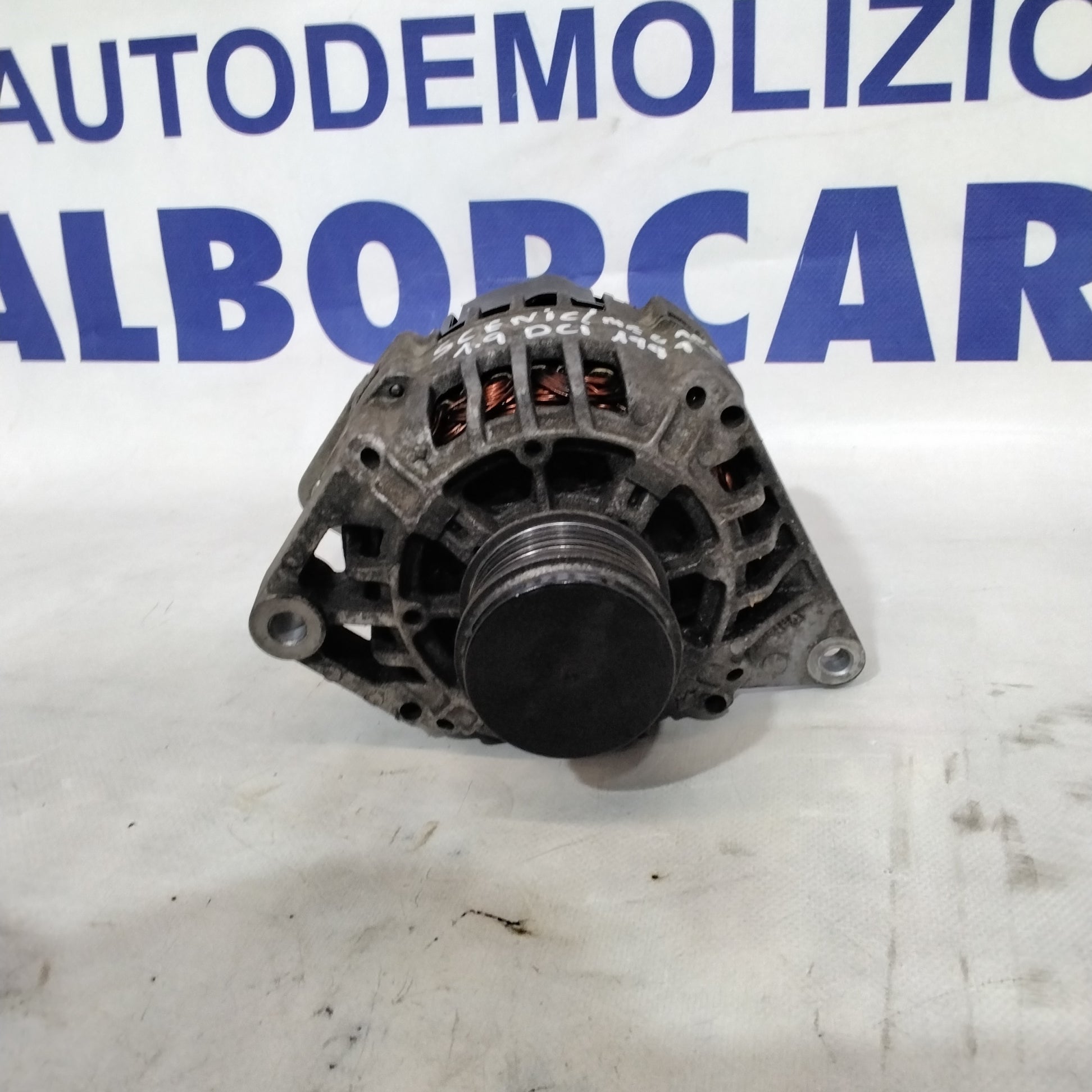 Alternator RENAULT scenic /megane 1.9 dci year 1999 code :2542466D (sf15p7)