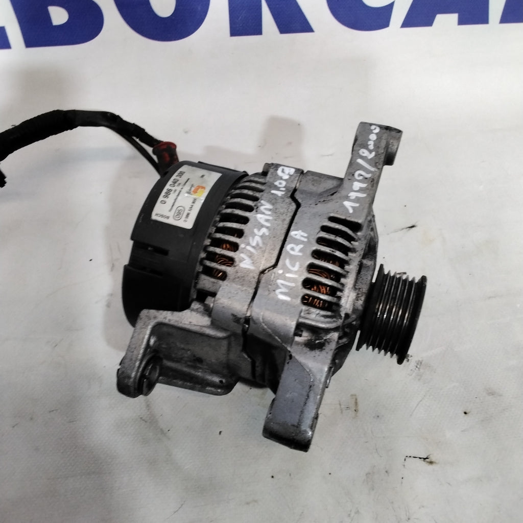 Alternator NISSAN Micra 1.0 petrol year 1992/2000 code: 0986040300 (sf15p6)