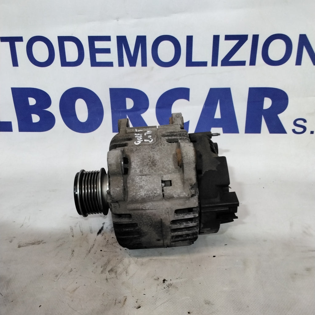 Alternator VOLKSWAGEN Golf 5 2.0 tdi year 2007 code: 2542695B(sf15p7)