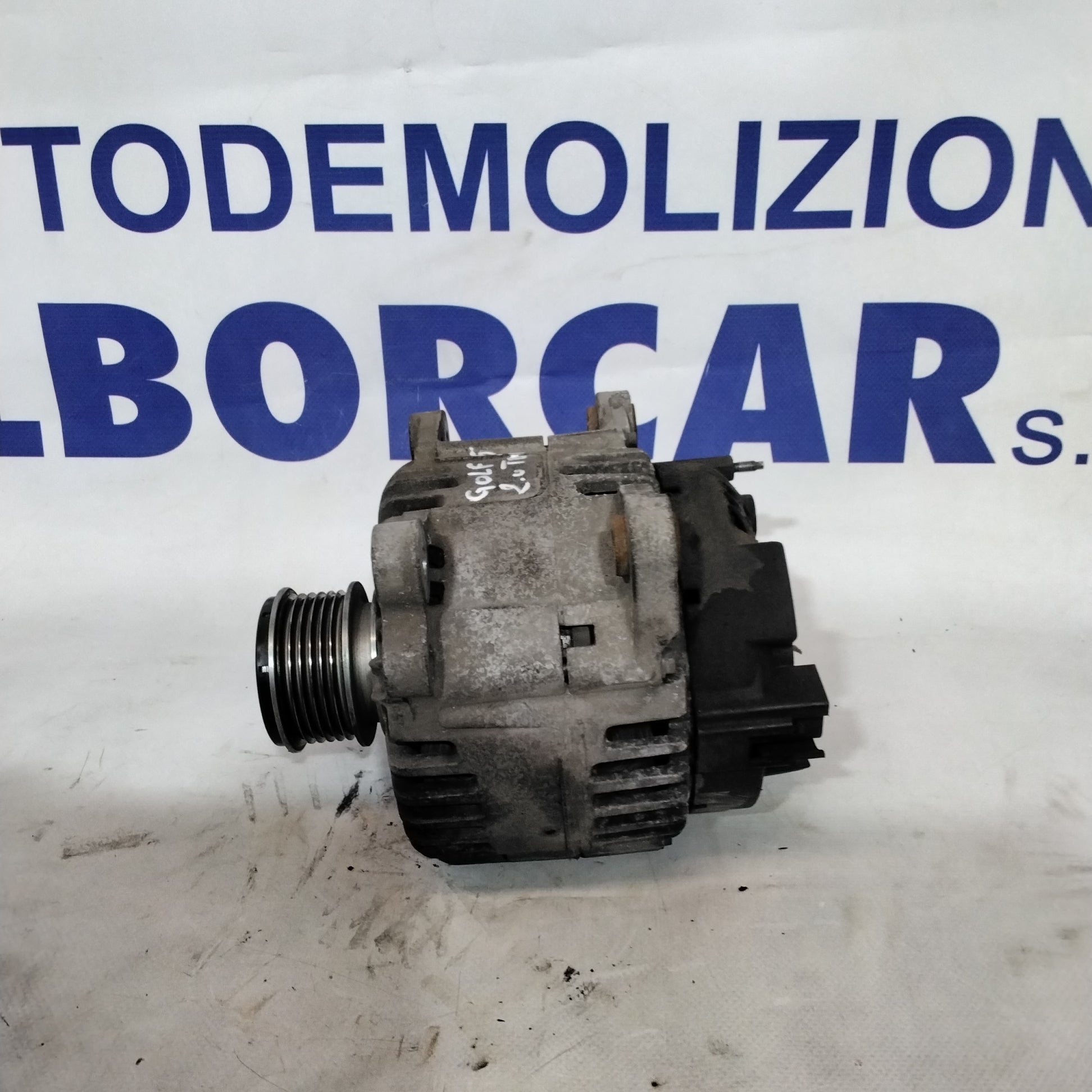 Alternator VOLKSWAGEN Golf 5 2.0 tdi year 2007 code: 2542695B(sf15p7)