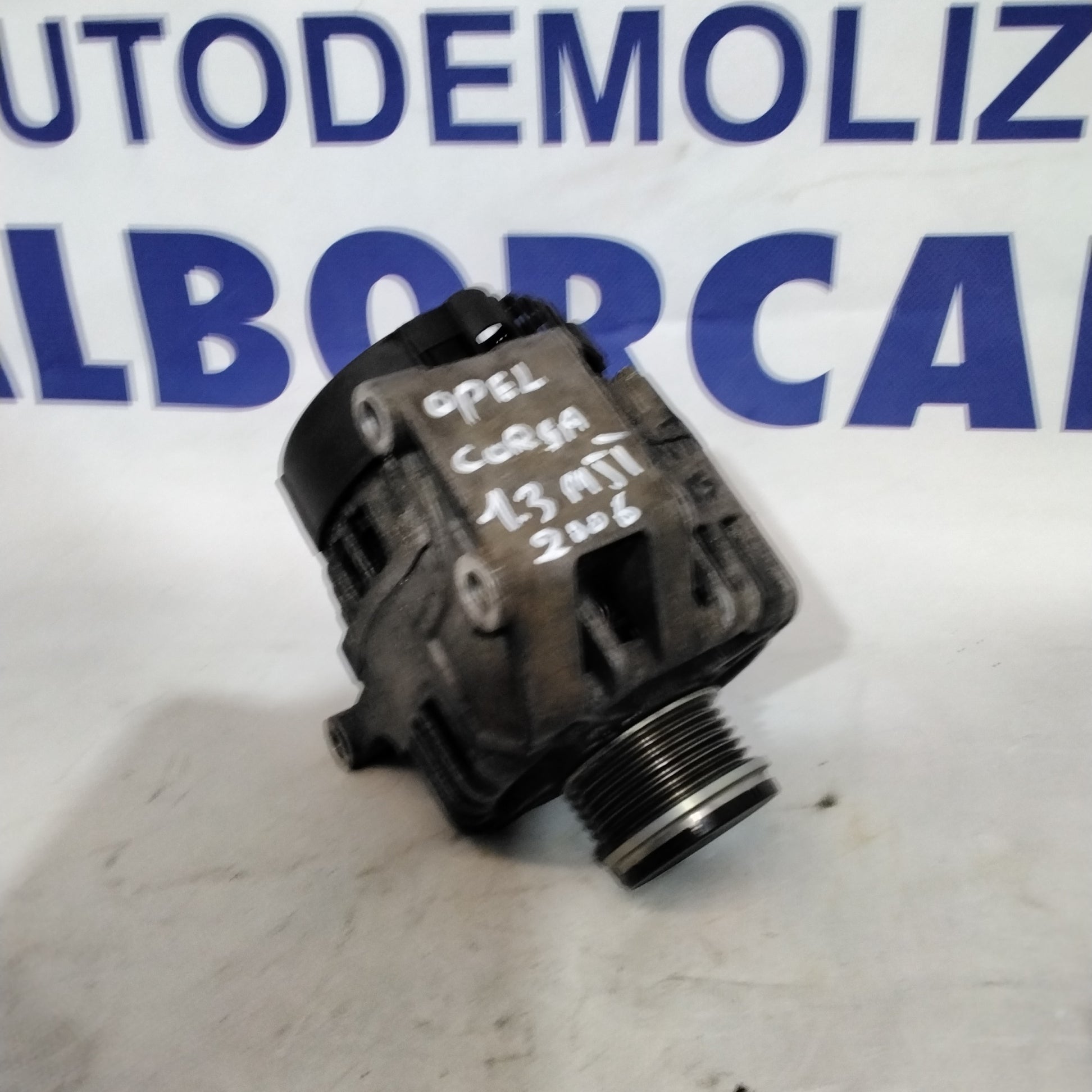 Alternator OPEL corsa 1.3 multijet year 2006 code:BC13256932(sf15p6)
