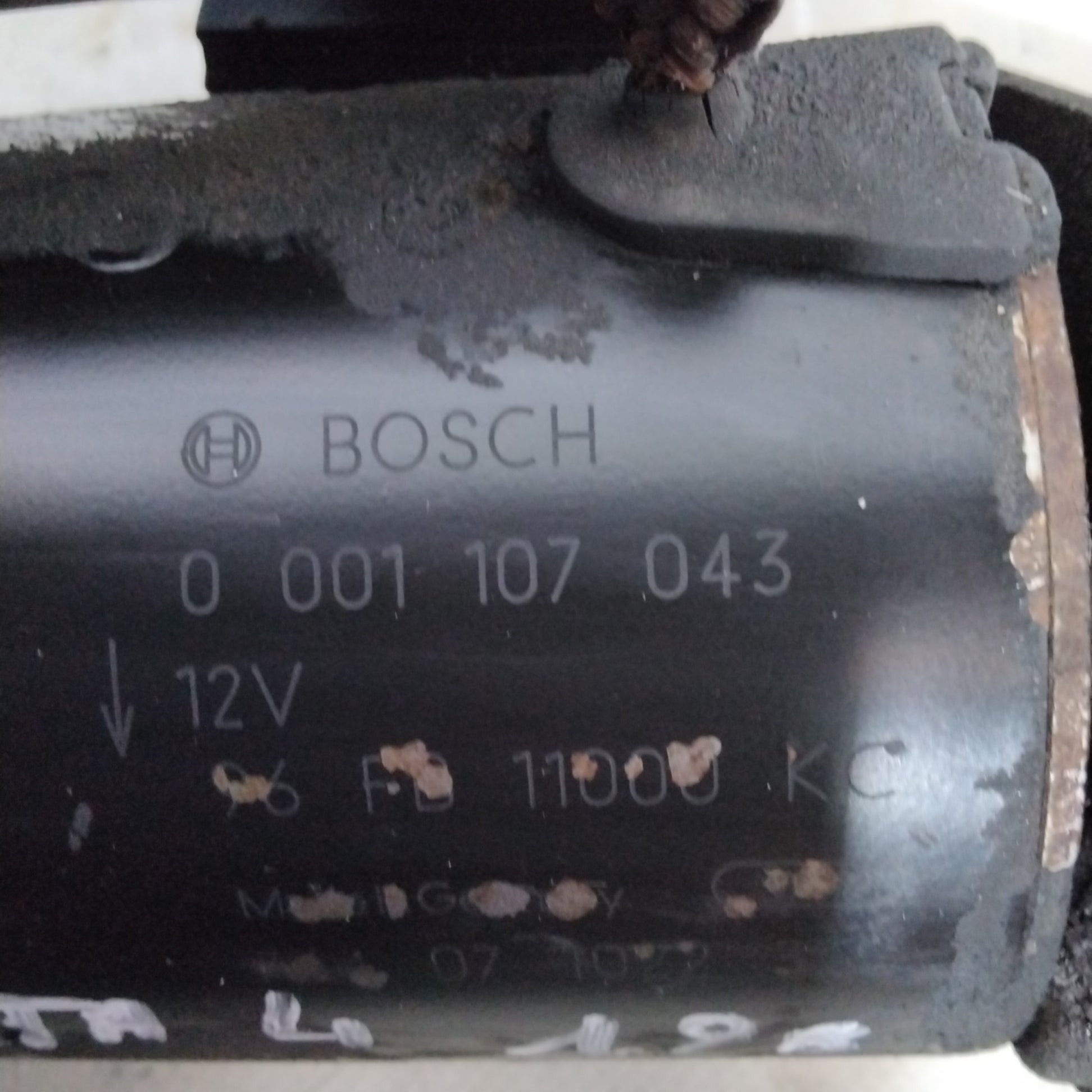 Motor de arranque FORD fiesta 1.2 gasolina año 1995/2002 código:0001107043 (sf15p2)