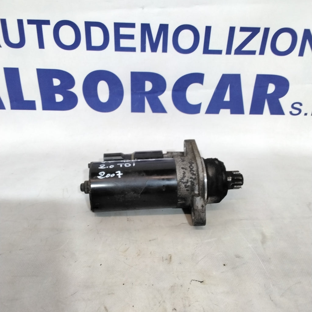 Motorino di avviamento VOLKSWAGEN golf 5 2.0 tdi anno 2007 codice:0001123014 (sf15p2)