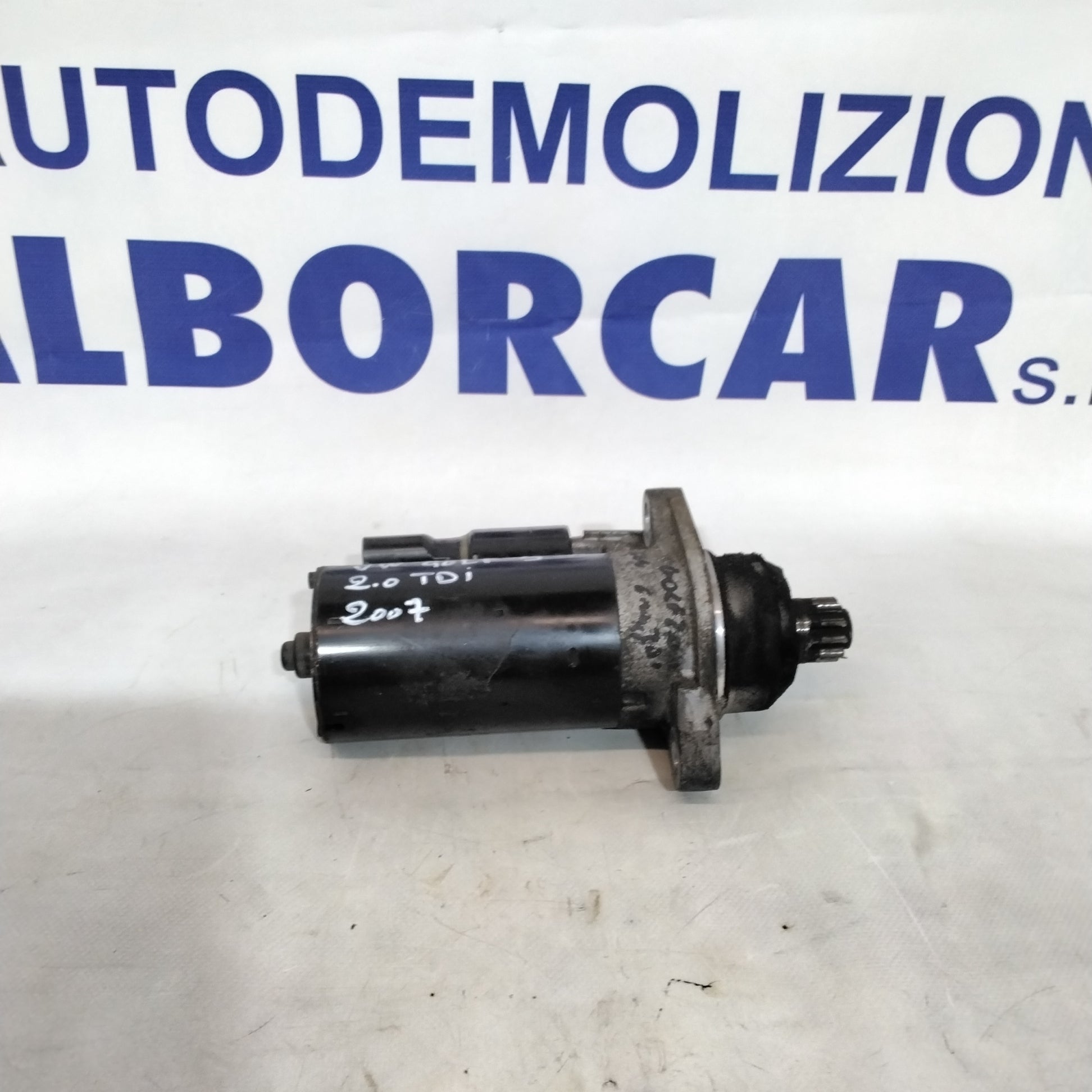 Motorino di avviamento VOLKSWAGEN golf 5 2.0 tdi anno 2007 codice:0001123014 (sf15p2)