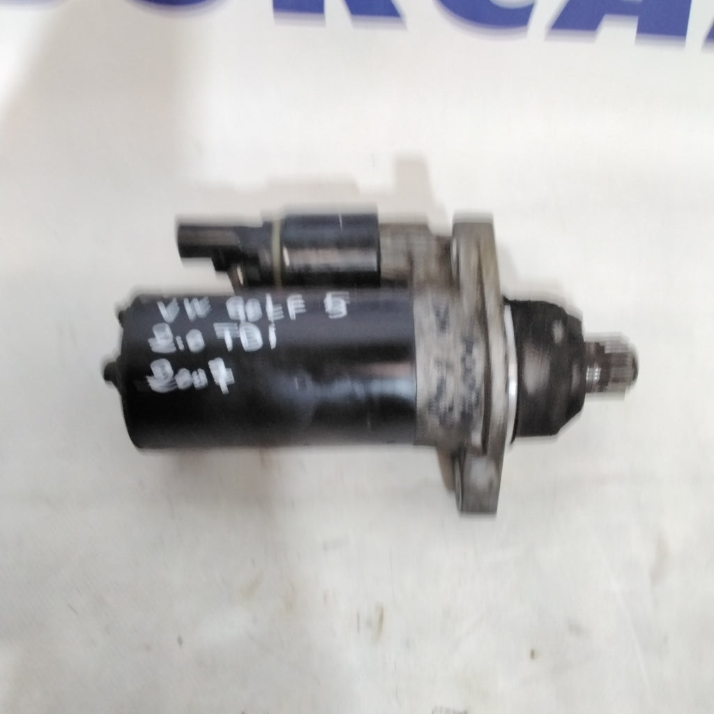 Motorino di avviamento VOLKSWAGEN golf 5 2.0 tdi anno 2007 codice:0001123014 (sf15p2)