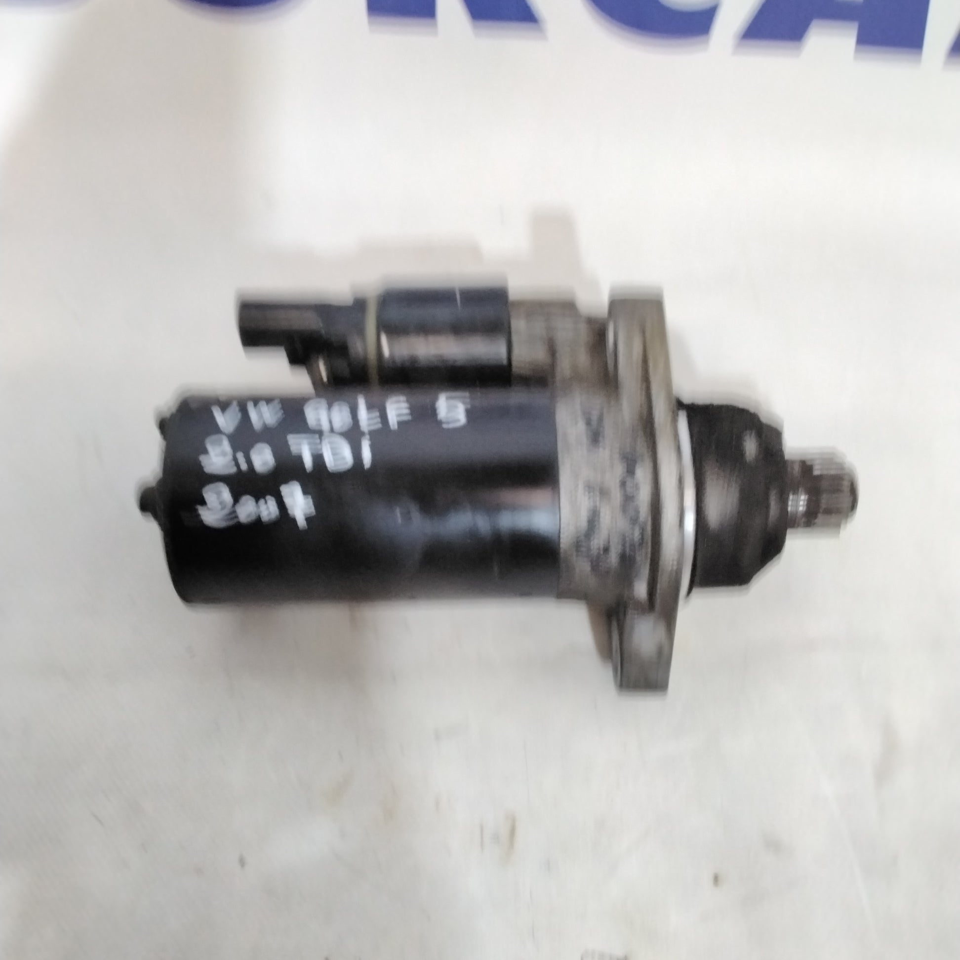 Motorino di avviamento VOLKSWAGEN golf 5 2.0 tdi anno 2007 codice:0001123014 (sf15p2)