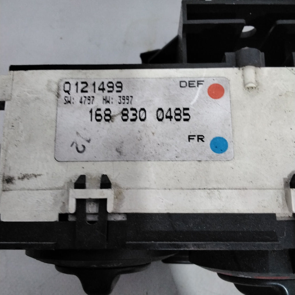 Comando climatizzatore/riscaldamento MERCEDES classe A170 anno 2002 codice:1688300485