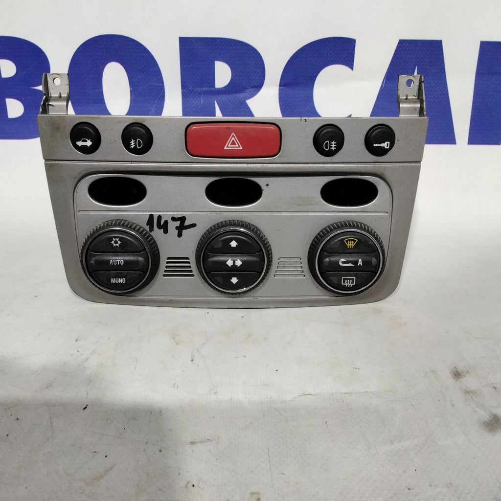 ALFA ROMEO 147 air conditioning/heating control unit year 2001 code:07353063490