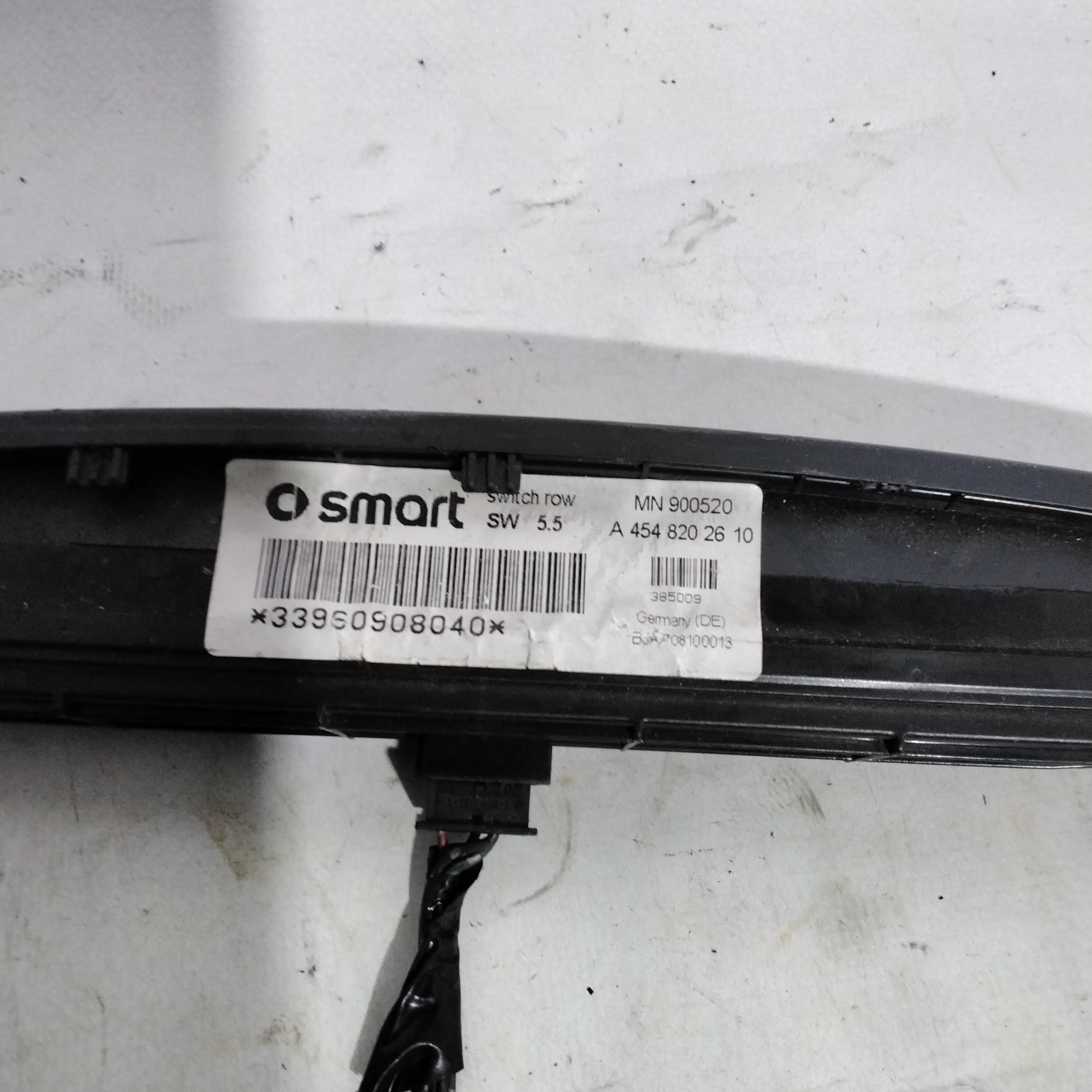 Pulsador central SMART forfour 1ª serie año 2005 código: A4548202610