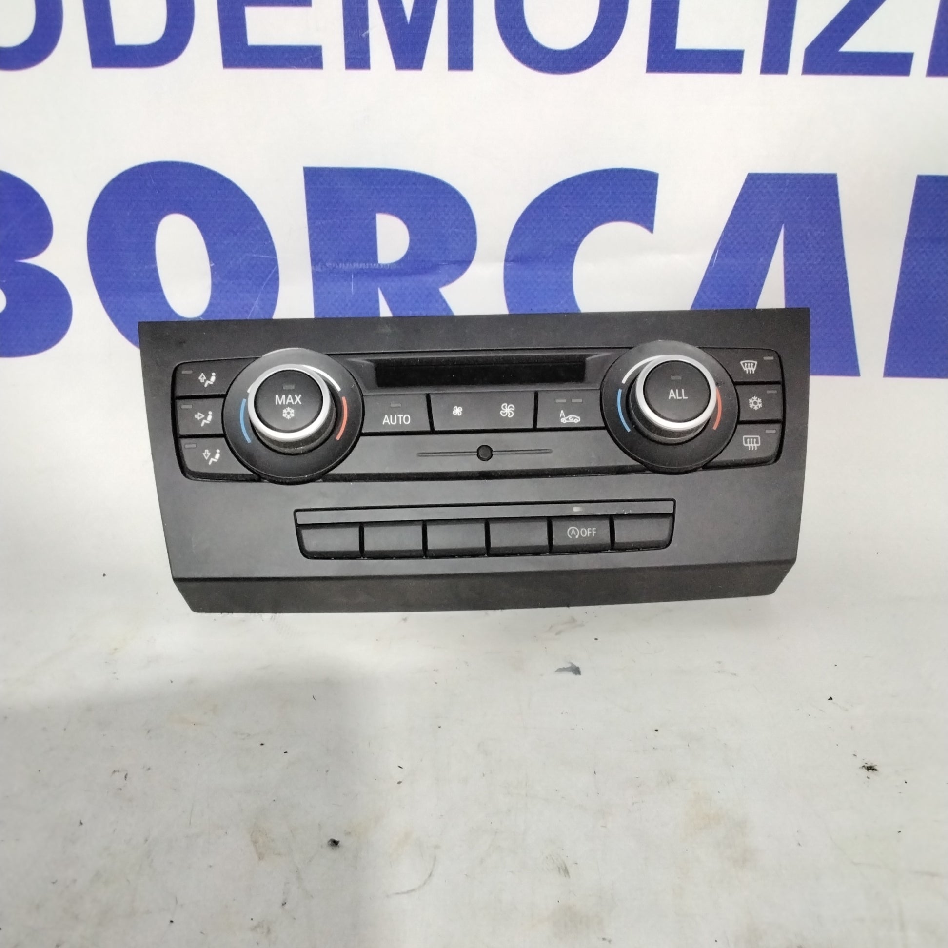 Comando climatizzatore/riscaldamento BMW 320 anno 2006 codice:64119242410