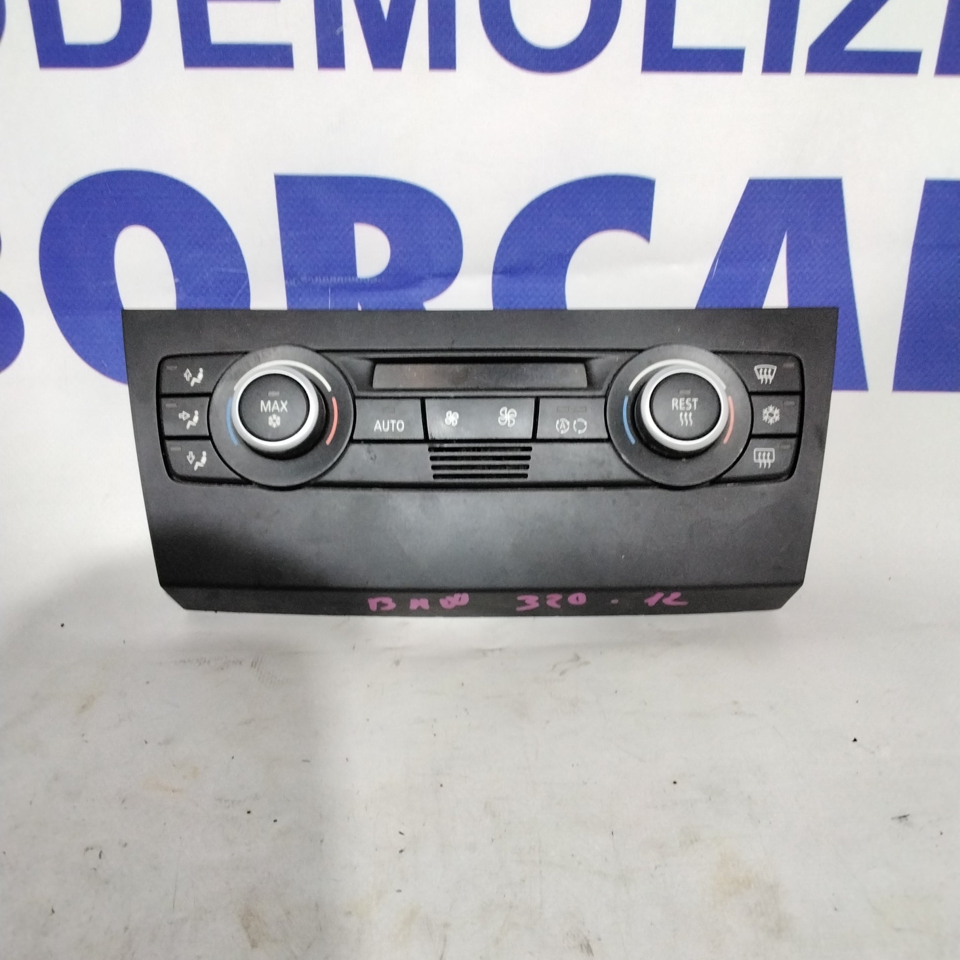 Comando climatizzatore/riscaldamento BMW 320 anno 2012 codice:64119119686